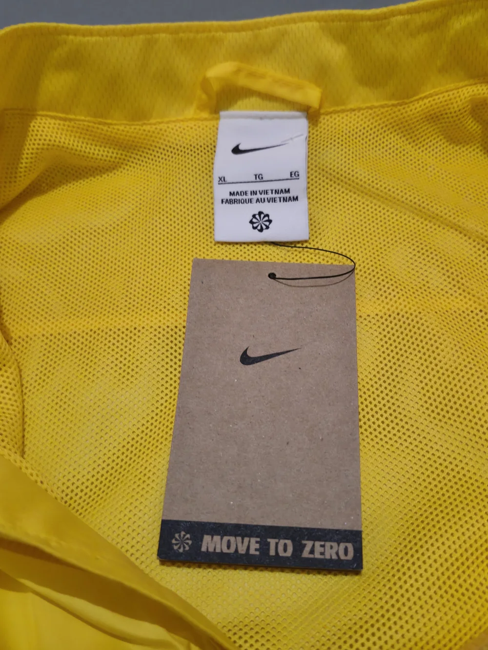 Nike bright yellow